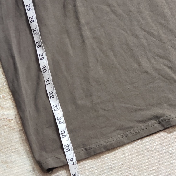 American Apparel Halter Dress Olvie Green Sz M D4 - Picture 2 of 5